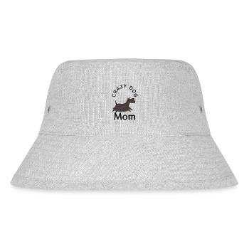 Maman folle de chien - Bob recyclé Stanley/Stella - gris chiné - Devant