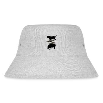 Der einzige Unterschied ist deine Wahrnehmung 4.0 - Stanley/Stella recycelter Bucket Hat - Grau meliert - Vorne