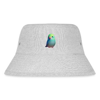 Cockatiel Budgie Bird Bird Propriétaire - Bob recyclé Stanley/Stella - gris chiné - Devant