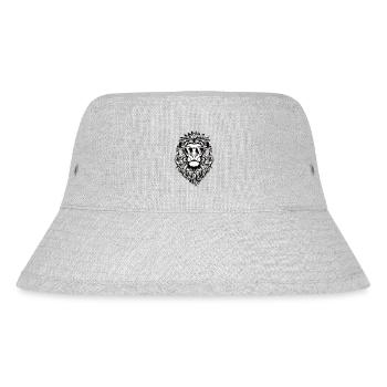 Lion Head Sunglasses Lion Cat Face Animal - Stanley/Stella Recycled Bucket Hat - heather grey - Front