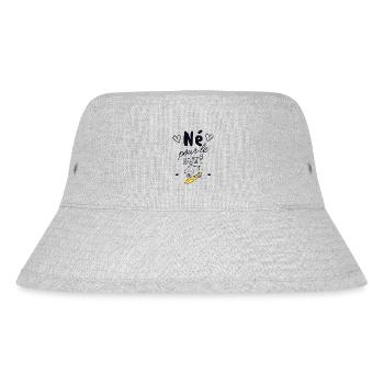 Né pour le surf - Bob recyclé Stanley/Stella - gris chiné - Devant