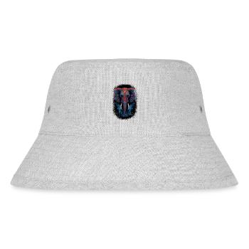 cool gift fun funny sayings love cute dog sayings - Stanley/Stella recycelter Bucket Hat - Grau meliert - Vorne