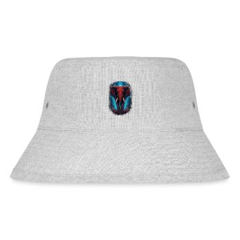 geek baby funny quote tumblr birthday present love - Stanley/Stella recycelter Bucket Hat - Grau meliert - Vorne