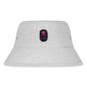 Scary Board Death Birthday Present Idea Sayings - Stanley/Stella Recycled Bucket Hat - heather grey - Front