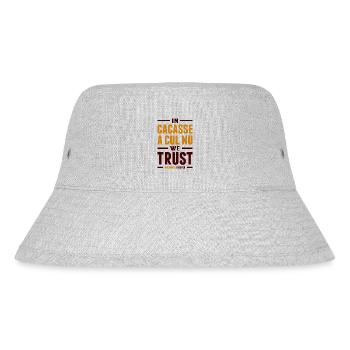 In la cacasse à cul nu we trust - Bob recyclé Stanley/Stella - gris chiné - Devant
