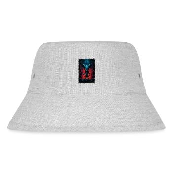 humor cute statement fun come we will okay - Stanley/Stella recycelter Bucket Hat - Grau meliert - Vorne