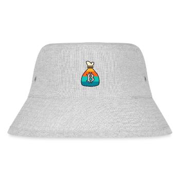 Retro bitcoin exchange - Stanley/Stella Recycled Bucket Hat - heather grey - Front