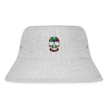 Skill Mexiko - Stanley/Stella recycelter Bucket Hat - Grau meliert - Vorne
