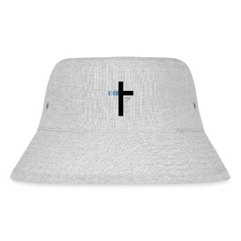 child of god white - Stanley/Stella recycelter Bucket Hat - Grau meliert - Vorne
