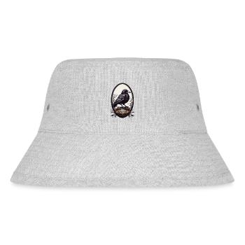 Black Raven - Stanley/Stella Recycled Bucket Hat - heather grey - Front