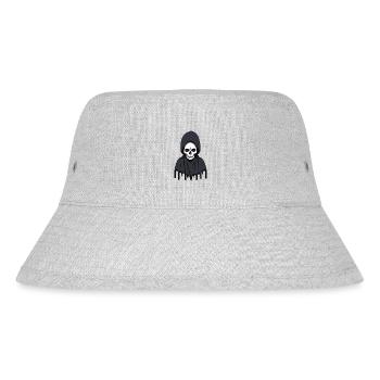 Grim Reaper of Terror: Keeper of Darkness - Stanley/Stella Recycled Bucket Hat - heather grey - Front