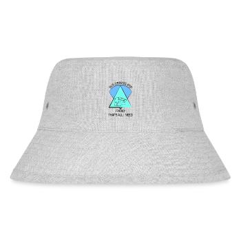 Bus Busfahrer Schulbus Autobus Busfahrerin - Stanley/Stella recycelter Bucket Hat - Grau meliert - Vorne
