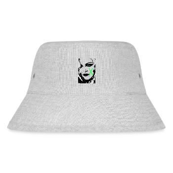 Madxbless 2023 green - Stanley/Stella Recycled Bucket Hat - heather grey - Front