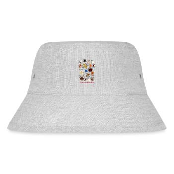 Leckere Weihnachten! - Stanley/Stella recycelter Bucket Hat - Grau meliert - Vorne
