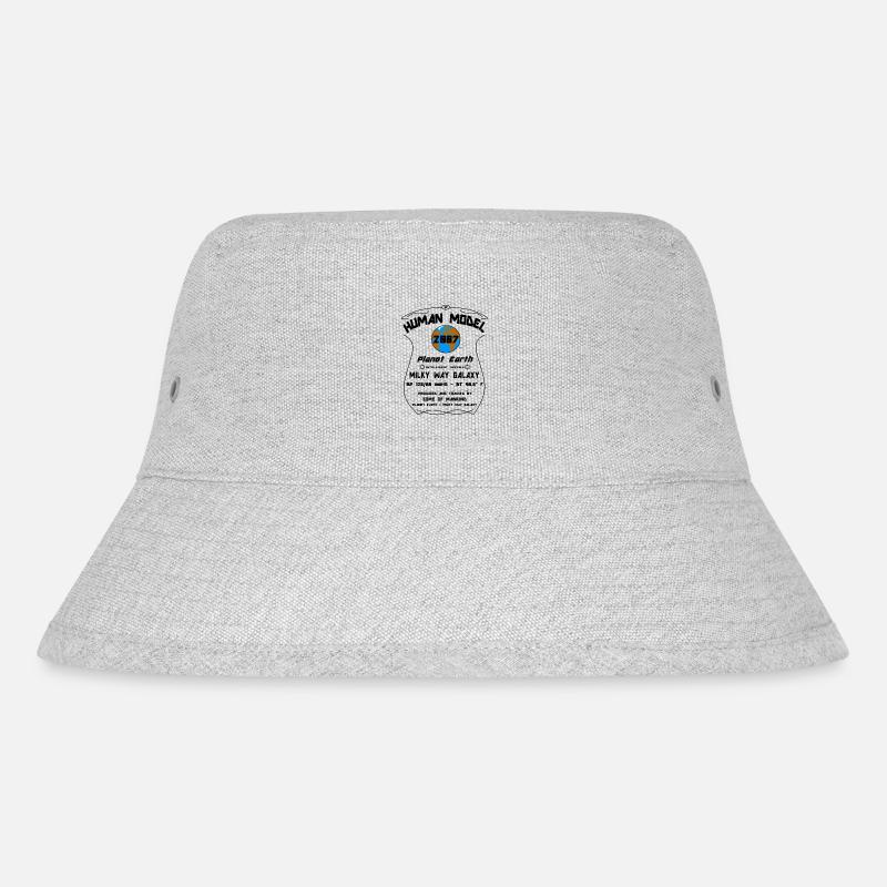 2007 - Stanley/Stella recycelter Bucket Hat - Grau meliert