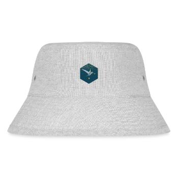 Star Bird - Stanley/Stella Recycled Bucket Hat - heather grey - Front