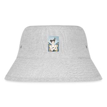 Butterfly - Stanley/Stella Recycled Bucket Hat - heather grey - Front