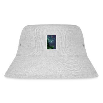 Unsere Zukunft, Zeit für Veränderung - Stanley/Stella recycelter Bucket Hat - Grau meliert - Vorne