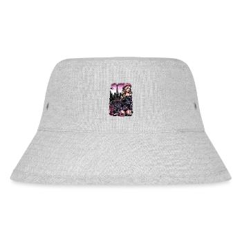 Paris Fashion Flair – Eiffel Tower Chic - Stanley/Stella Recycled Bucket Hat - heather grey - Front