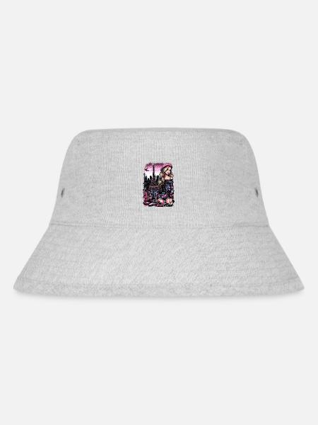 Paris Fashion Flair – Eiffel Tower Chic - Stanley/Stella Recycled Bucket Hat - heather grey