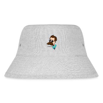 Nietzsche - Stanley/Stella recycelter Bucket Hat - Grau meliert - Vorne
