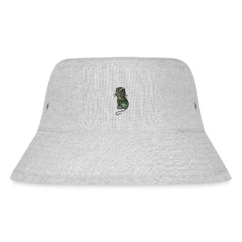Cat Forest Queen Fantasy Cats Fairy Tale Character - Stanley/Stella Recycled Bucket Hat - heather grey - Front