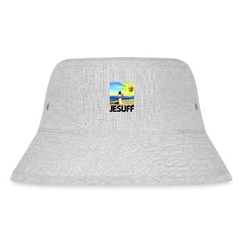 Malle Jesuff 3 - Stanley/Stella recycelter Bucket Hat - Grau meliert - Vorne