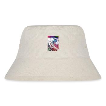 Schwimmsport Kunst #swimmer #sport - Stanley/Stella recycelter Bucket Hat - Naturweiß - Vorne