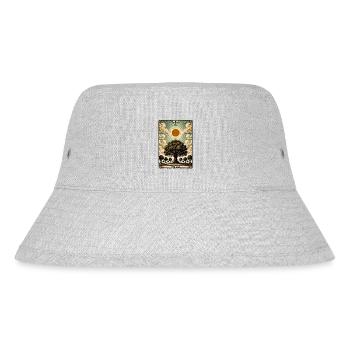 Die Eiche - Stanley/Stella recycelter Bucket Hat - Grau meliert - Vorne