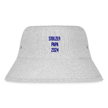 Proud Dad 2024 – for new fathers - Stanley/Stella Recycled Bucket Hat - heather grey - Front