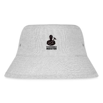handwerker meister - Stanley/Stella recycelter Bucket Hat - Grau meliert - Vorne