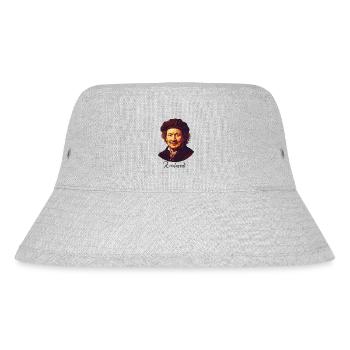 Rembrandt van Rijn - Stanley/Stella recycelter Bucket Hat - Grau meliert - Vorne