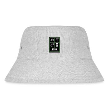 Marvin_T shirt_grün - Stanley/Stella Recycled Bucket Hat - heather grey - Front