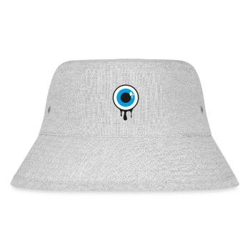 Dripping Eye - Stanley/Stella Recycled Bucket Hat - heather grey - Front