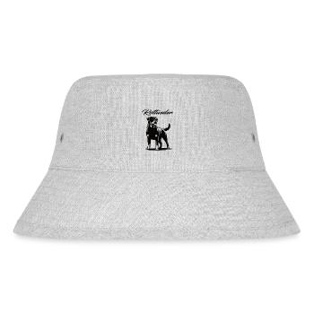Fier de mon Rottweiler – la force avec le cœur - Bob recyclé Stanley/Stella - gris chiné - Devant