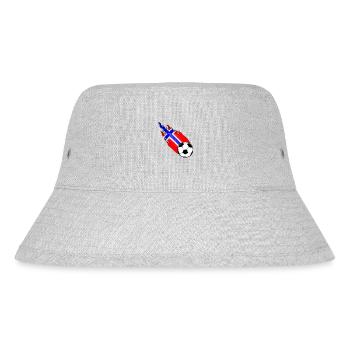 Fireball Football Norway - Stanley/Stella Recycled Bucket Hat - heather grey - Front