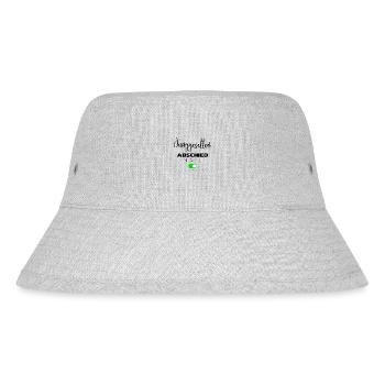 Junggesellen abschied - Stanley/Stella recycelter Bucket Hat - Grau meliert - Vorne