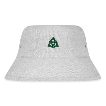 Celtic knot - Stanley/Stella recycelter Bucket Hat - Grau meliert - Vorne
