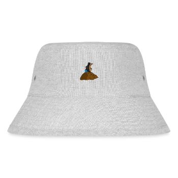 Mole earth Mole hive funny big garden s - Stanley/Stella Recycled Bucket Hat - heather grey - Front