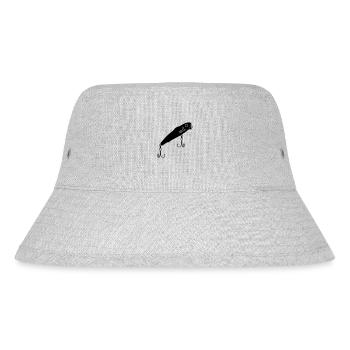 Fischköder_epc1 - Stanley/Stella recycelter Bucket Hat - Grau meliert - Vorne