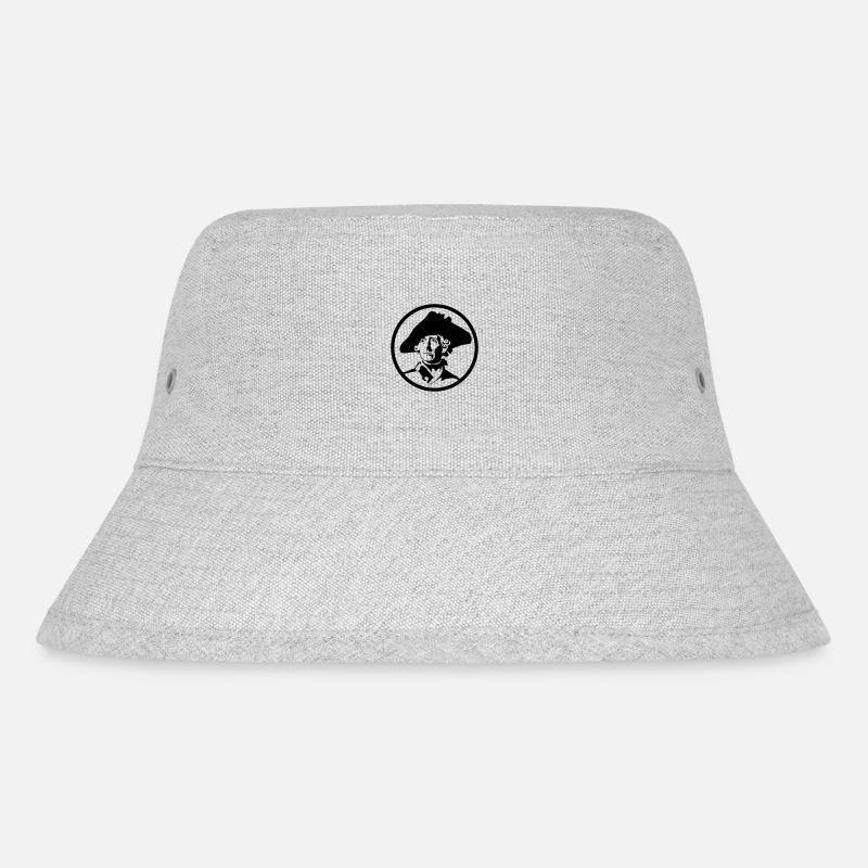 alter fritz potsdam - Stanley/Stella recycelter Bucket Hat - Grau meliert
