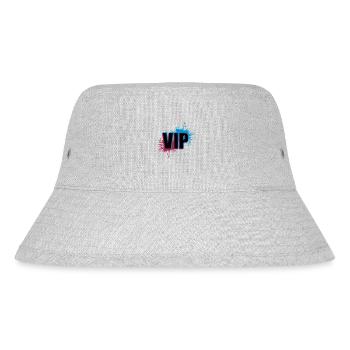 VIP 3D Effekt - Stanley/Stella recycelter Bucket Hat - Grau meliert - Vorne