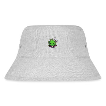 corona virus vaccine victory - Stanley/Stella Recycled Bucket Hat - heather grey - Front