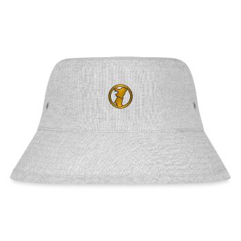 Elsass Gold - Stanley/Stella recycelter Bucket Hat - Grau meliert - Vorne