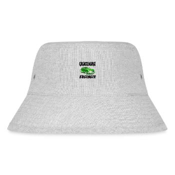 Auto - Stanley/Stella recycelter Bucket Hat - Grau meliert - Vorne