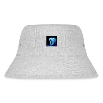 Eisbär - Stanley/Stella recycelter Bucket Hat - Grau meliert - Vorne