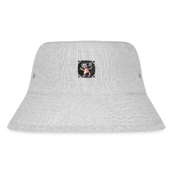 FUNNY MUSIC 14 - Stanley/Stella Recycled Bucket Hat - heather grey - Front