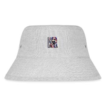 Music Girl - Stanley/Stella Recycled Bucket Hat - heather grey - Front