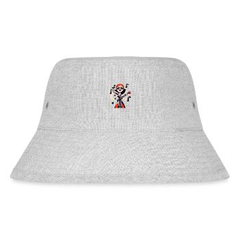 Music Girl - Stanley/Stella Recycled Bucket Hat - heather grey - Front