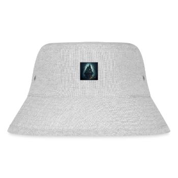Cabin in the forest - Stanley/Stella Recycled Bucket Hat - heather grey - Front